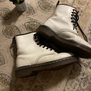 White doc martens